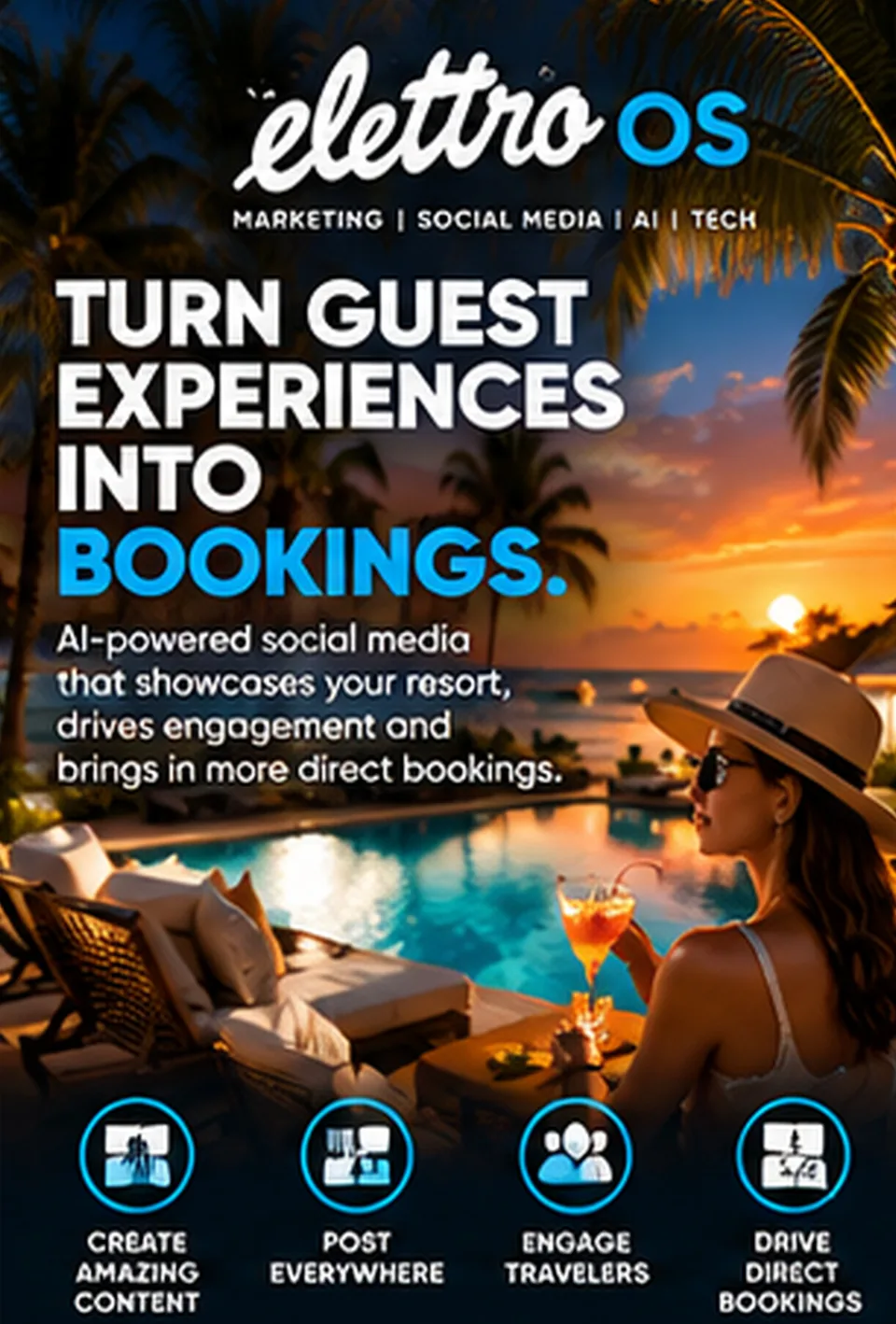 Turn guest experiences into bookings